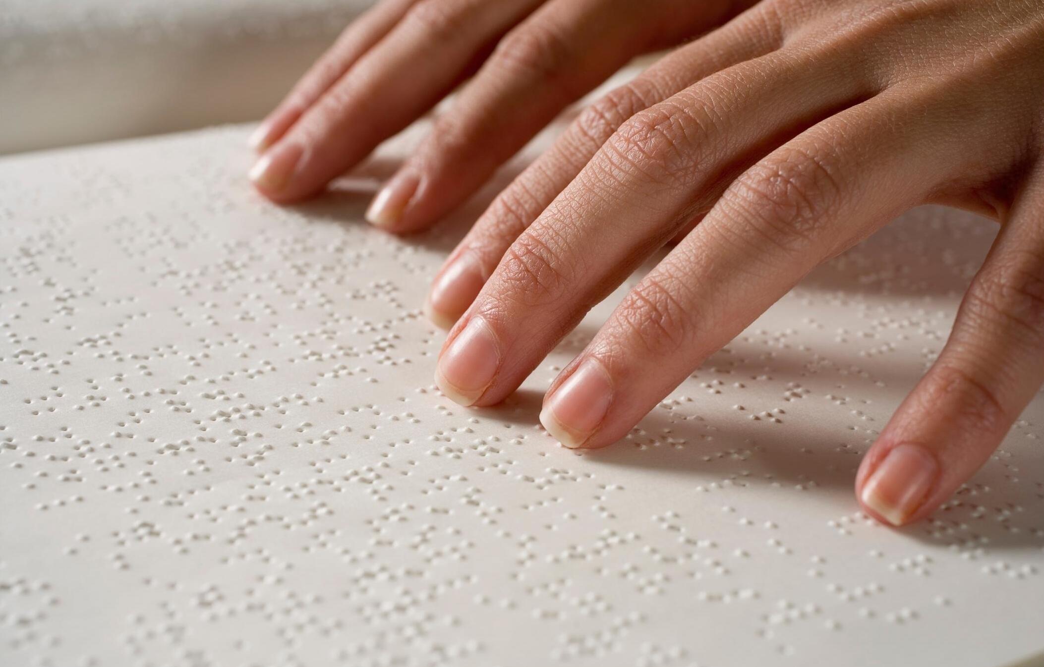 Printed Braille